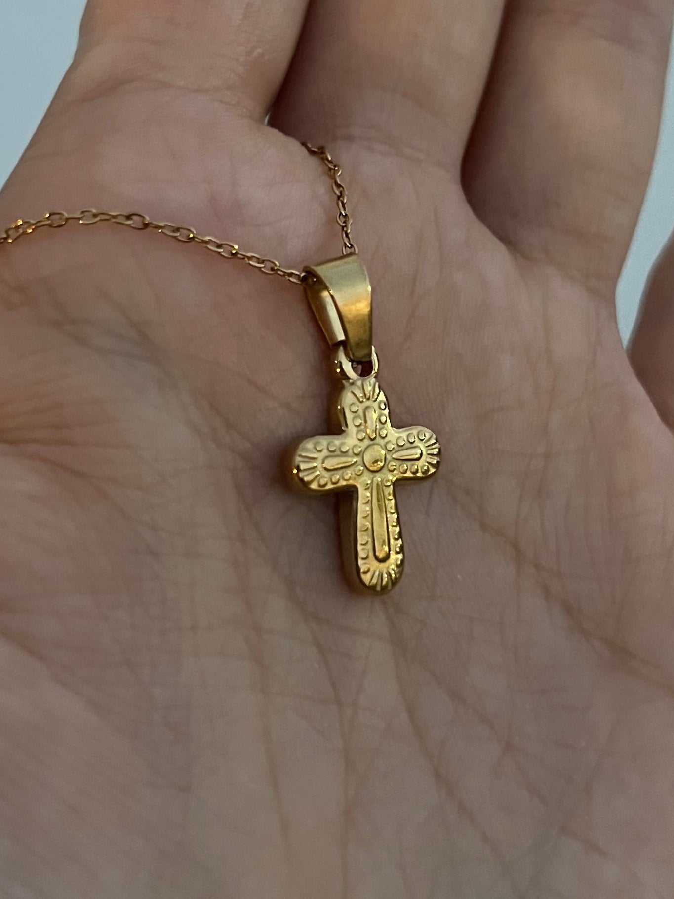 Collar "Cruz Refugio Eterno"