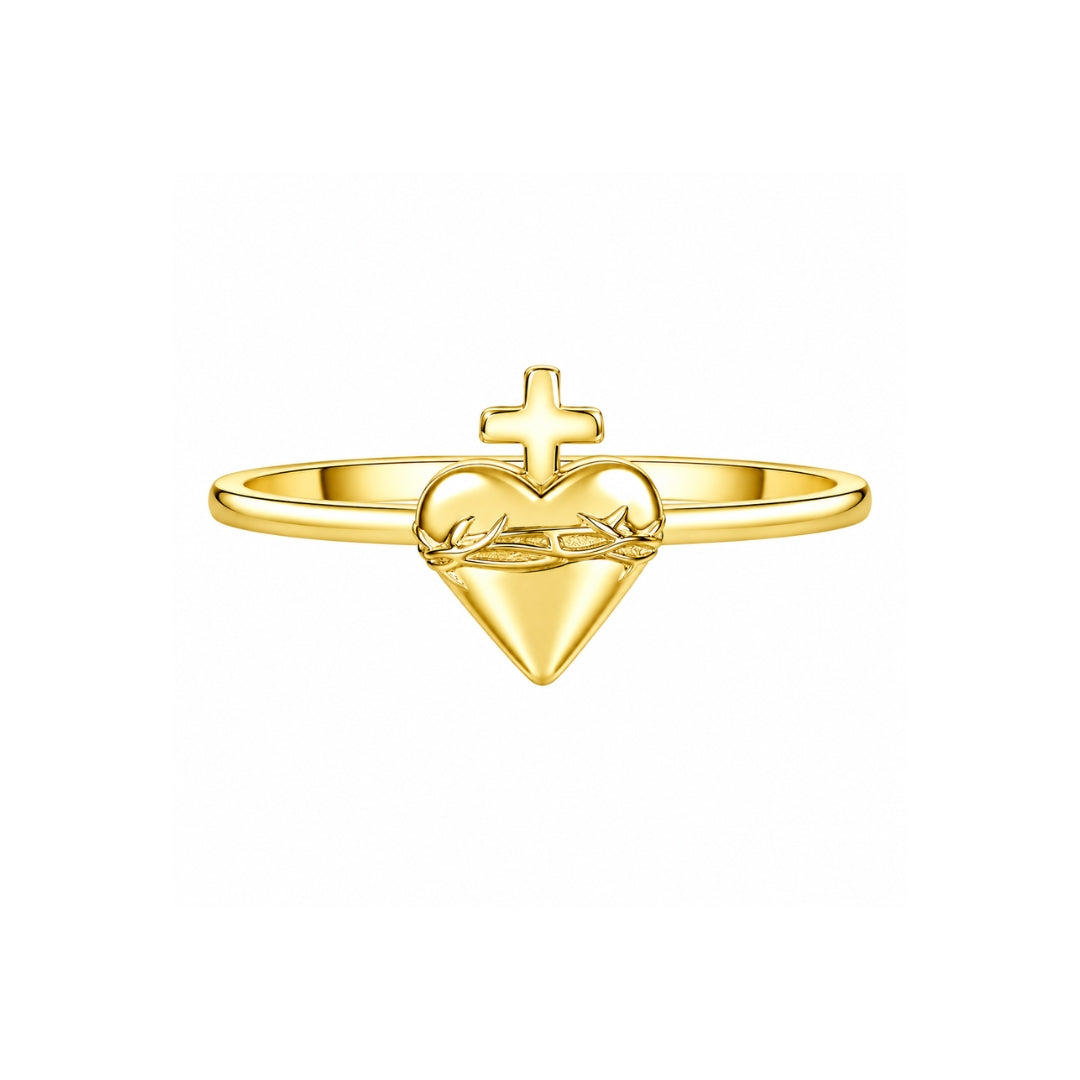Anillo "Sagrado Corazón" Plata 925