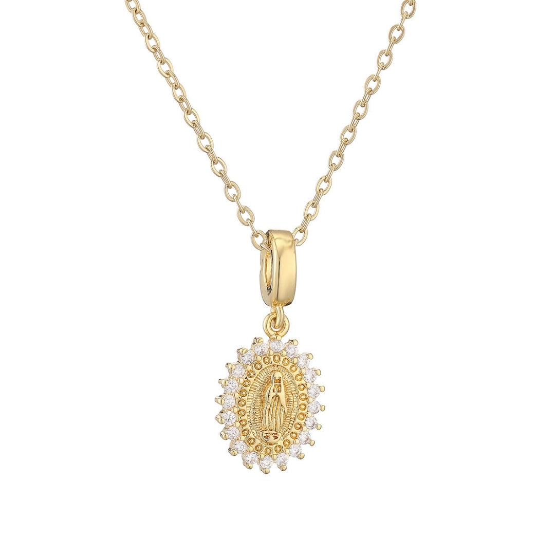 Saint Benedict Zirconia Necklace