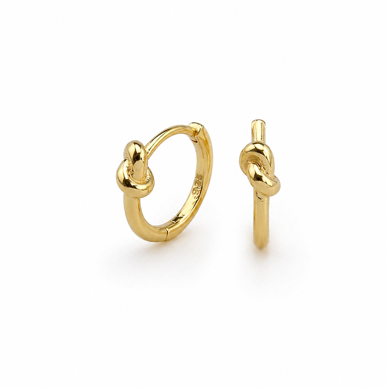 Aretes "Virgen Desatanudos" Plata 925
