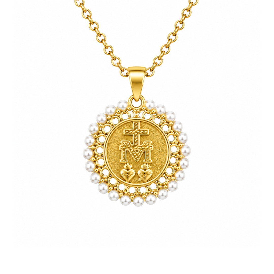 Saint Benedict Zirconia Necklace