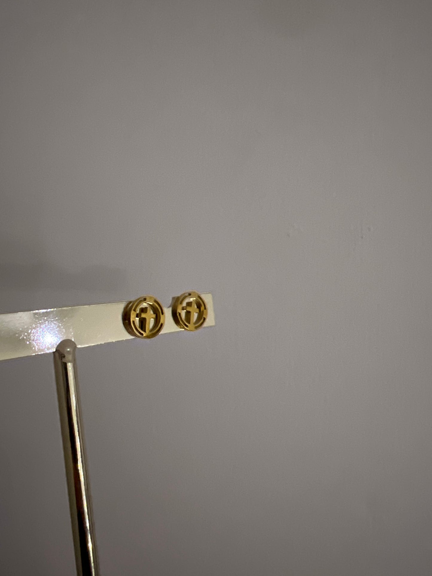 Aretes "Cruz de la Resurrección "