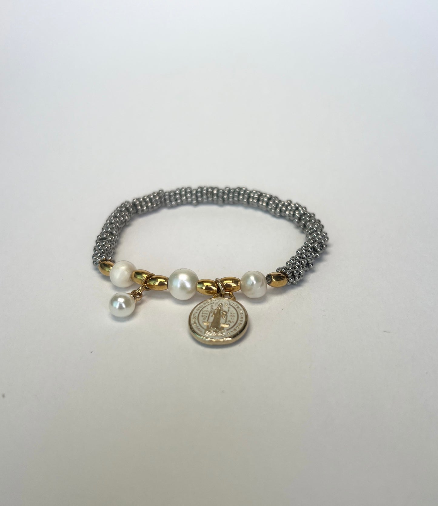 Pulsera "San Benito" con Perla
