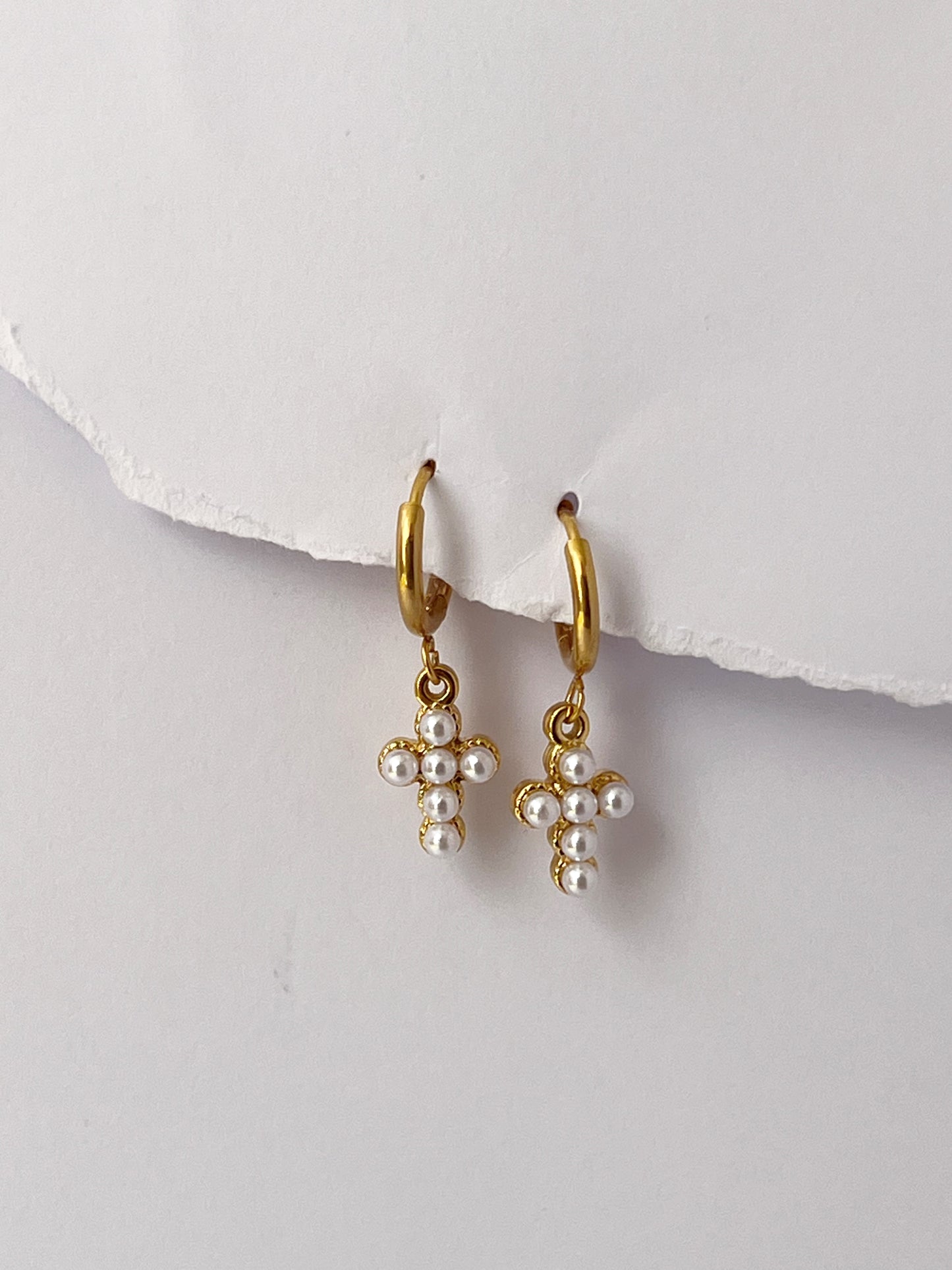 Aretes "Cruz Sagrada"
