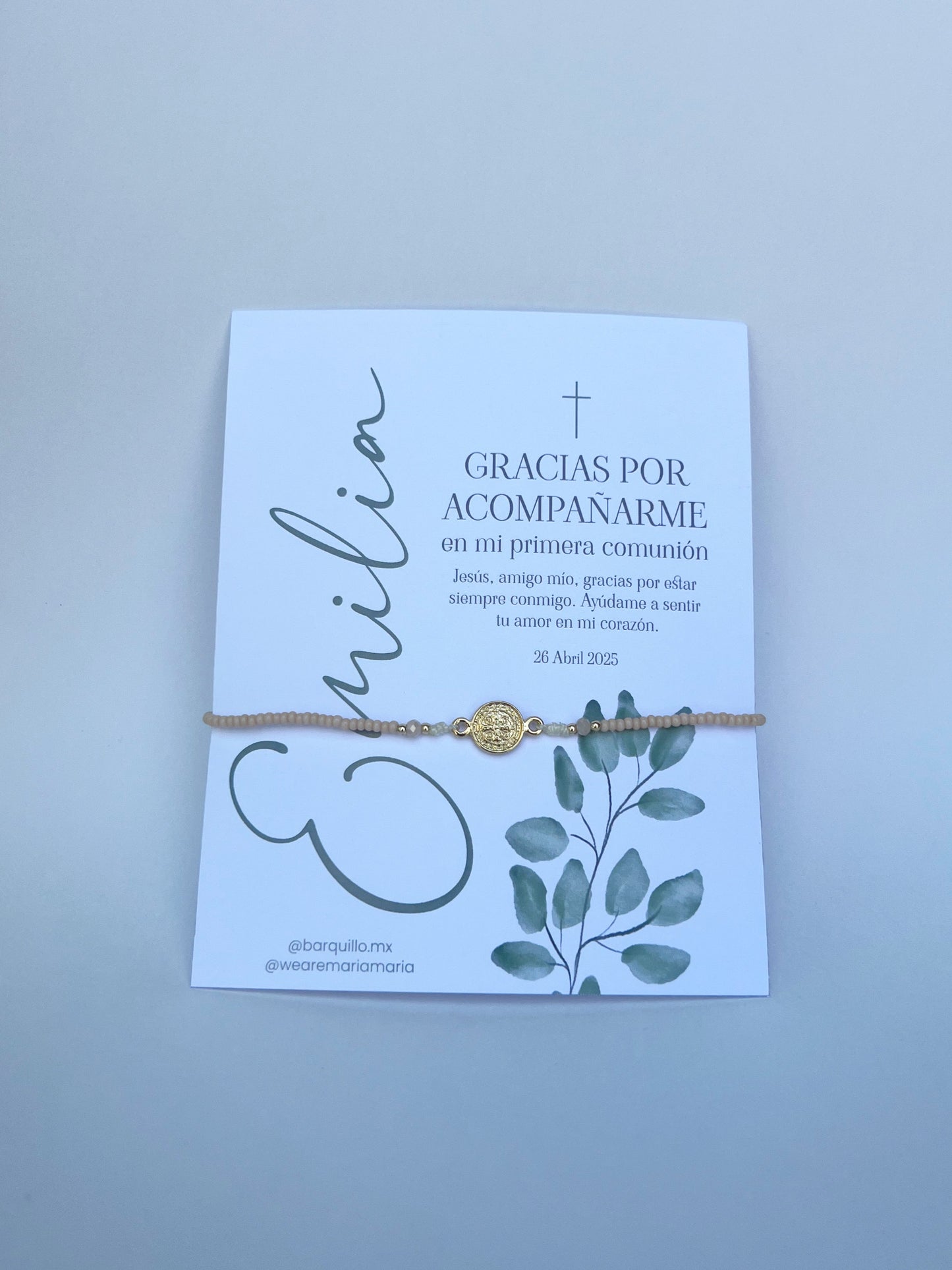 Pulsera Santa (Bolitas) - Mayoreo
