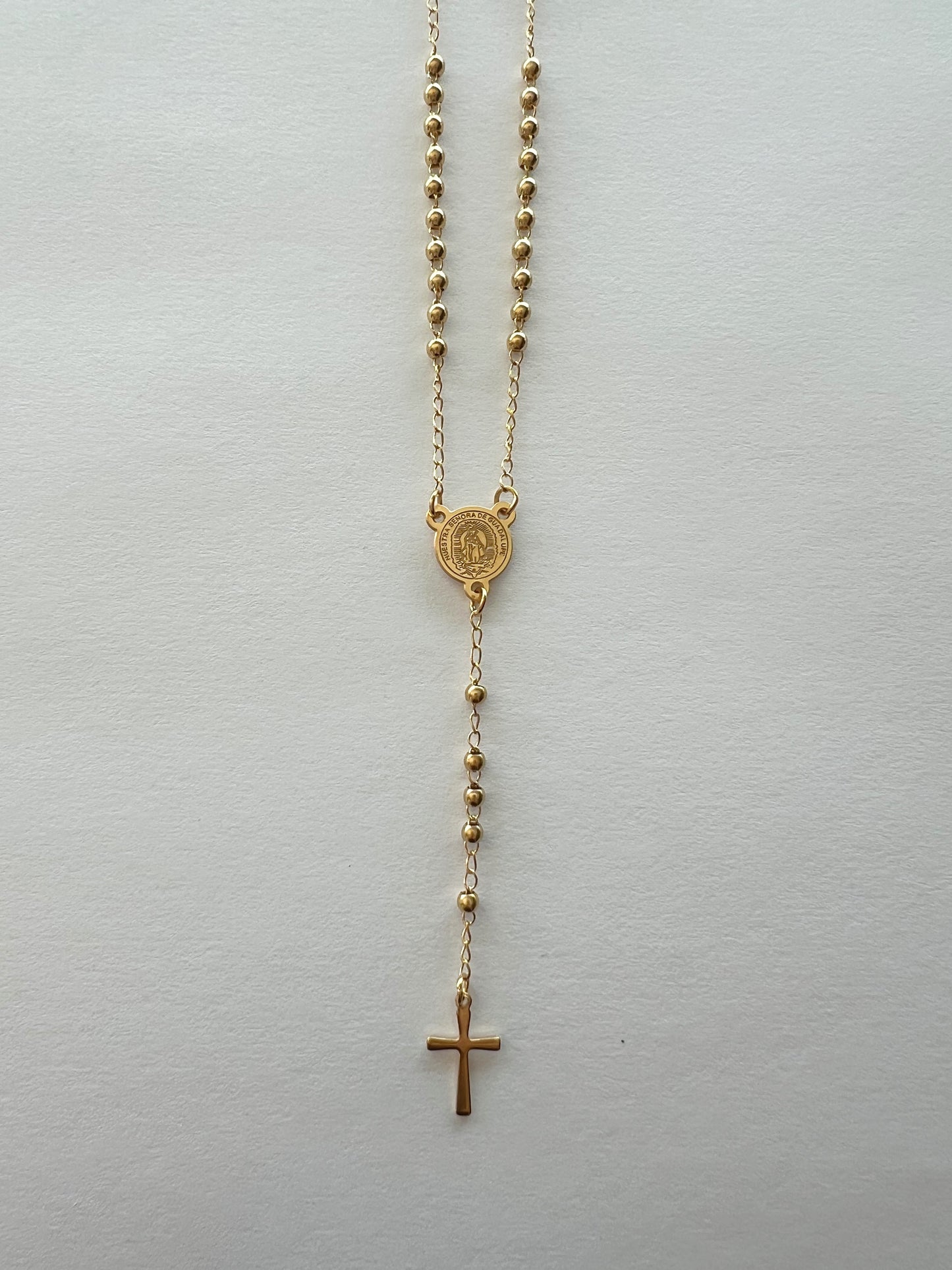 Collar "Rosario" eslabón redondo