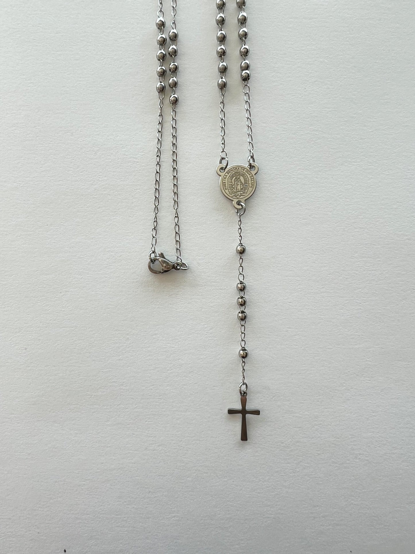 Collar "Rosario" eslabón redondo