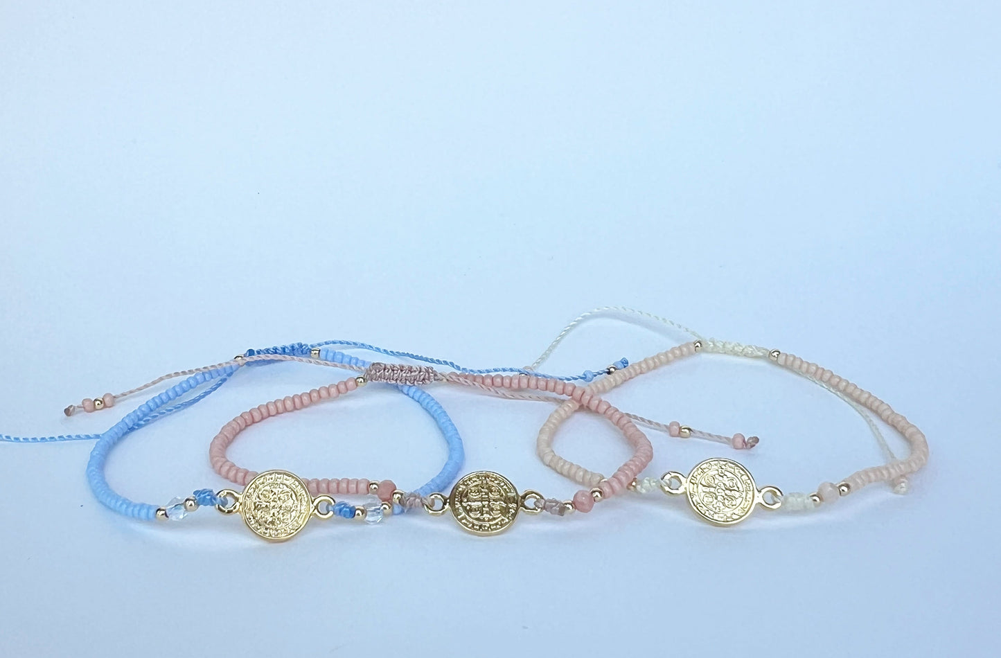 Pulsera Santa (Bolitas) - Mayoreo