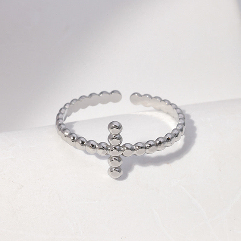 Anillo "Cruz del Silencio”