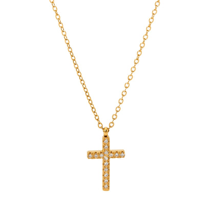 Saint Benedict Zirconia Necklace