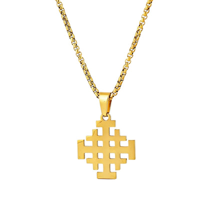 Collar "Cruz de Jarusalem"
