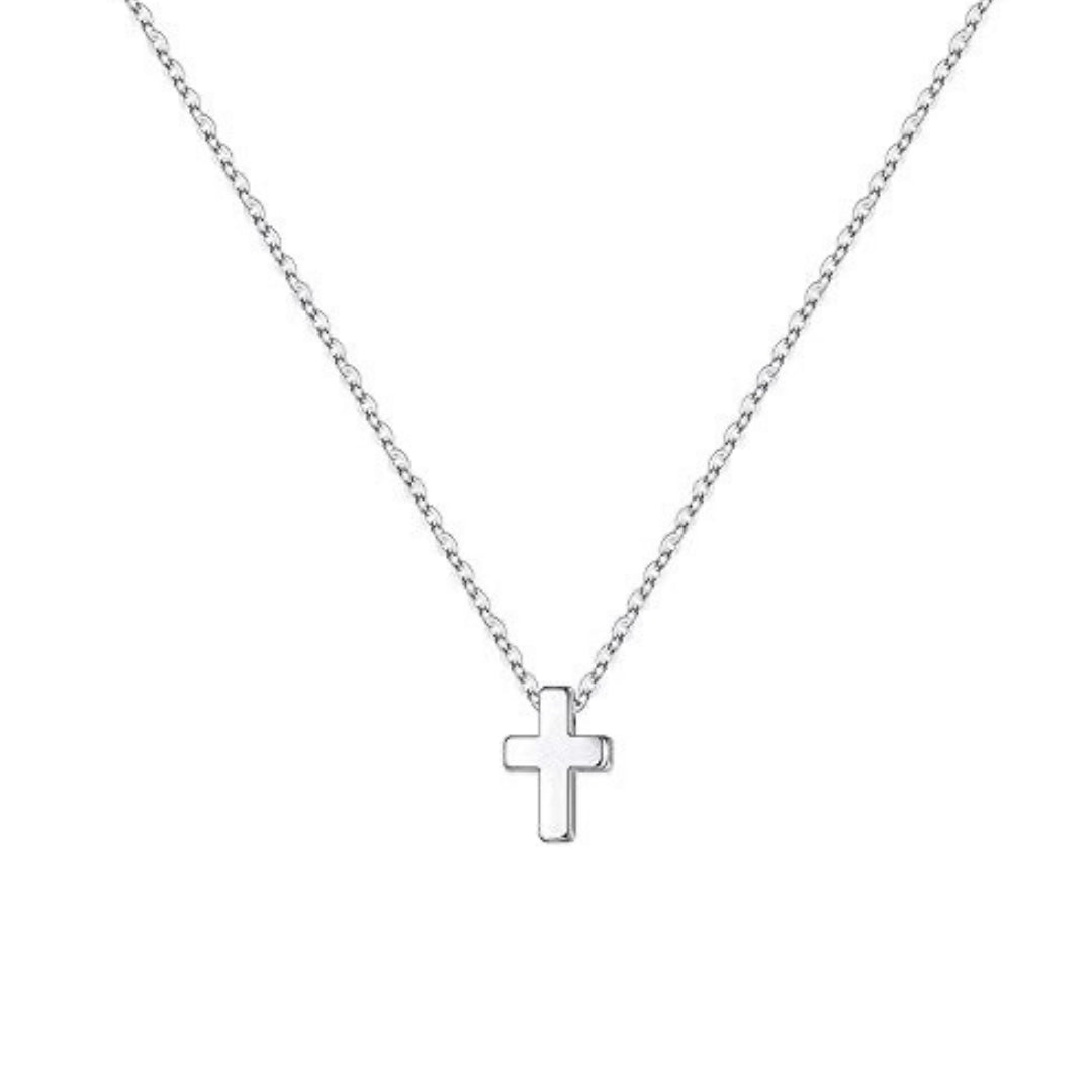 Collar "Cruz de Divina Protección" Plata 925