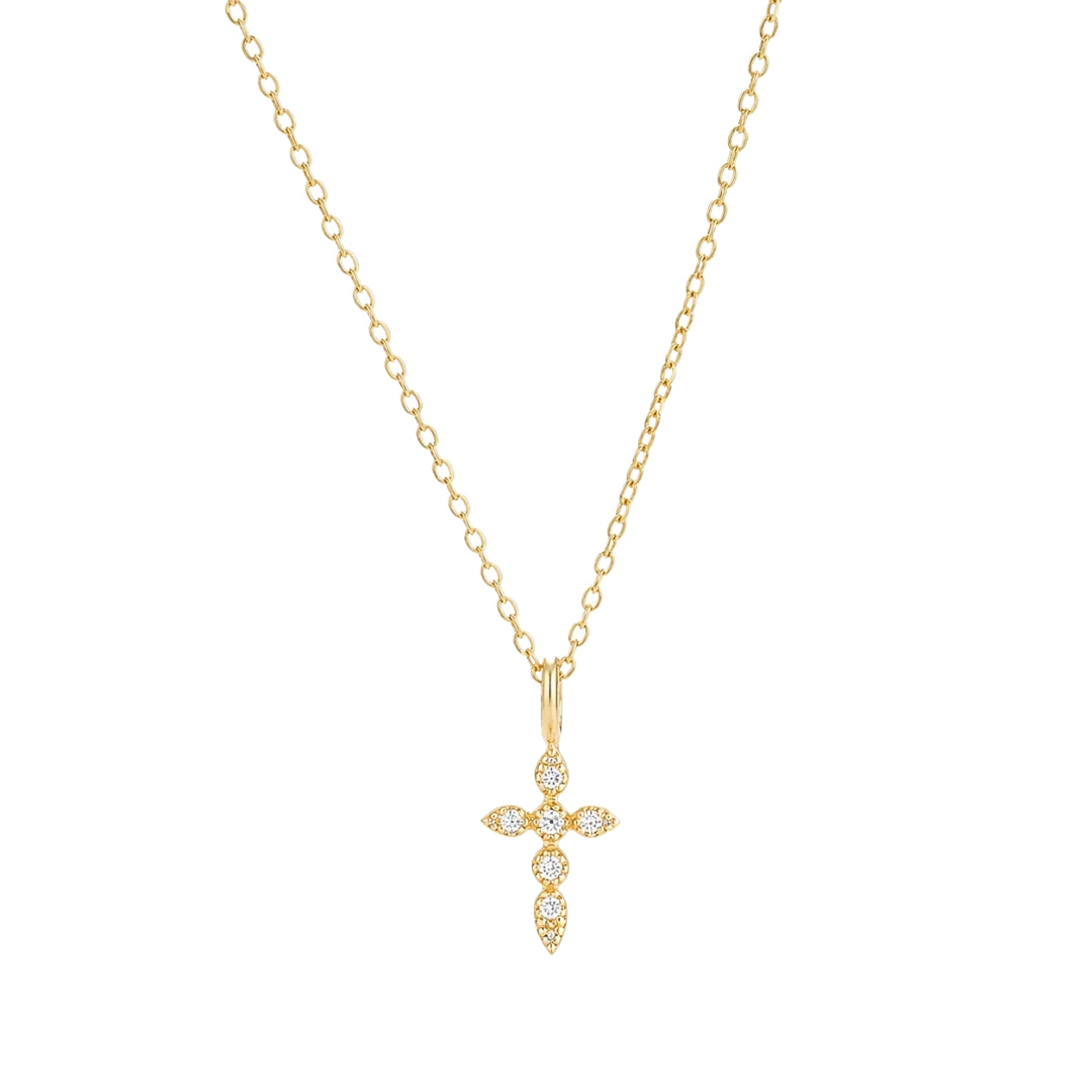 Collar "Cruz Refugio Eterno” Plata 925