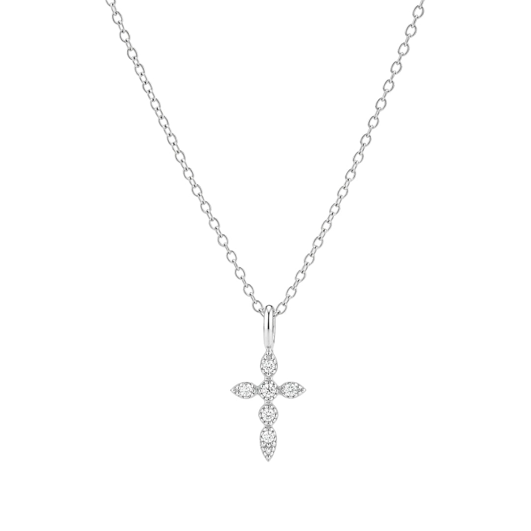 Collar "Cruz Refugio Eterno” Plata 925