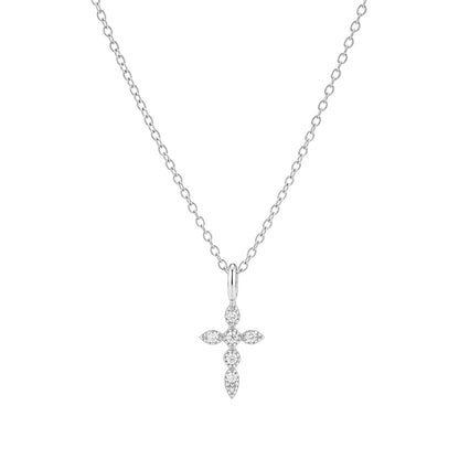 Collar "Cruz Refugio Eterno” Plata 925