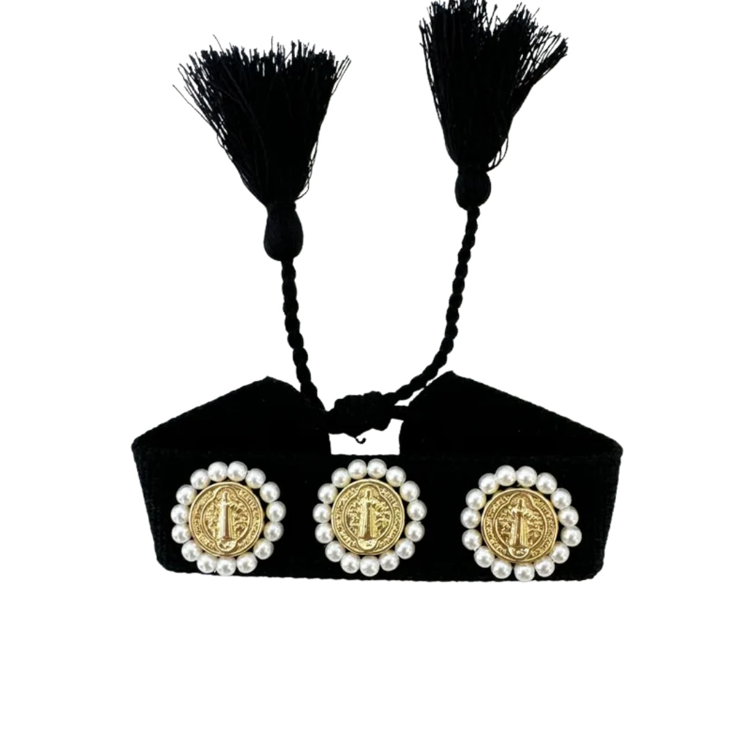 Pulsera "San Benito triple"