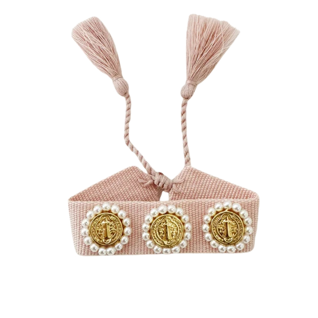 Pulsera "San Benito triple"