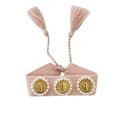 Pulsera "San Benito triple"