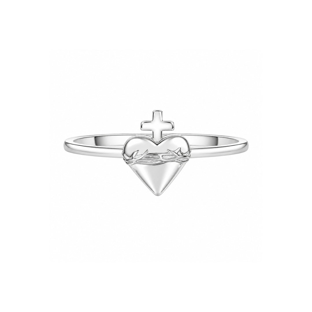 Anillo "Sagrado Corazón" Plata 925