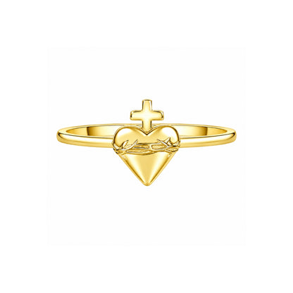 Anillo "Sagrado Corazón" Plata 925