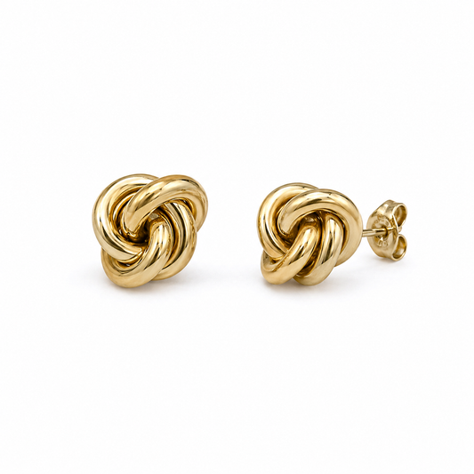 Aretes "Nudo Desata Caminos" Plata 925