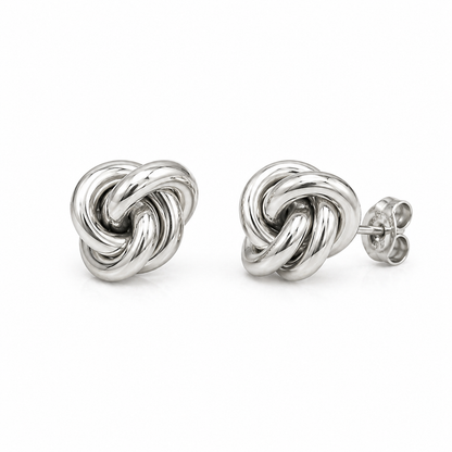 Aretes "Nudo Desata Caminos" Plata 925