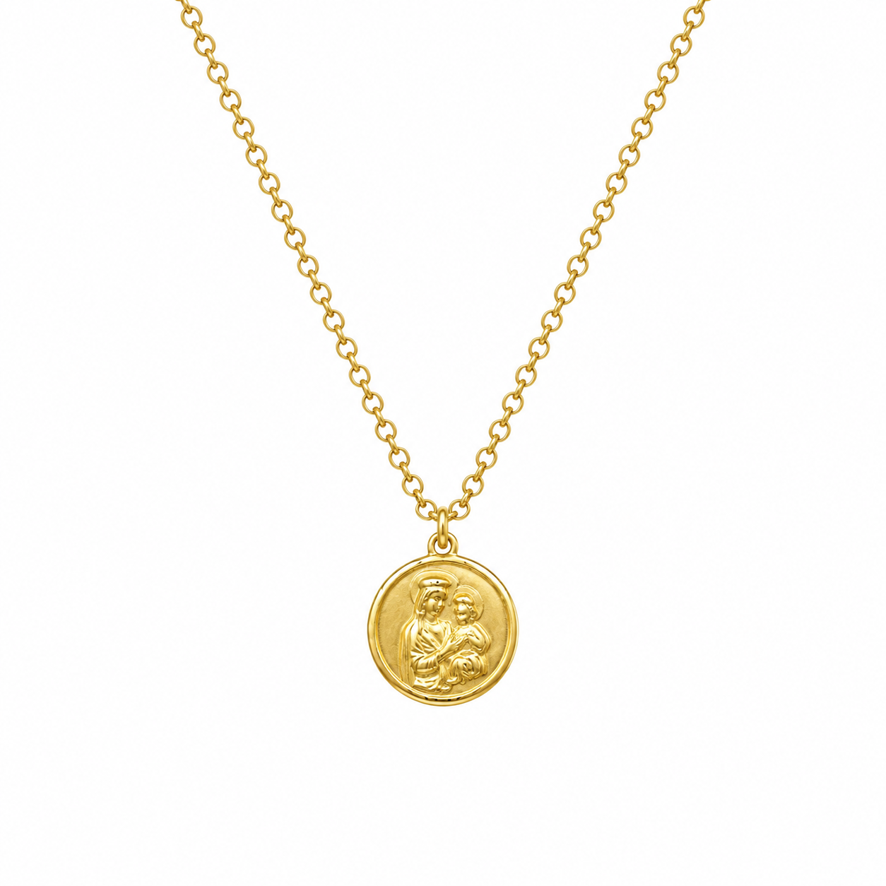 Collar "Virgen del Perpetuo Socorro"