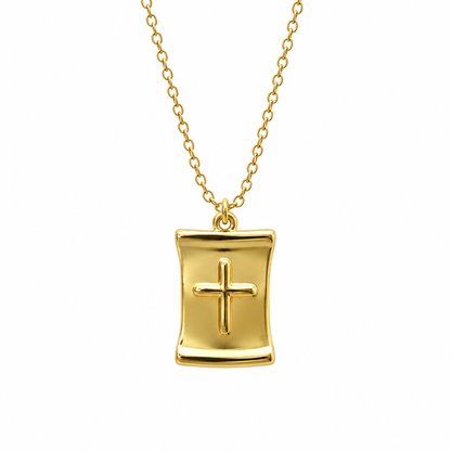 Collar "Cruz Papiro"