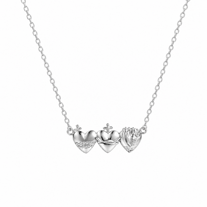 Collar "Sagrados Corazones" Plata 925
