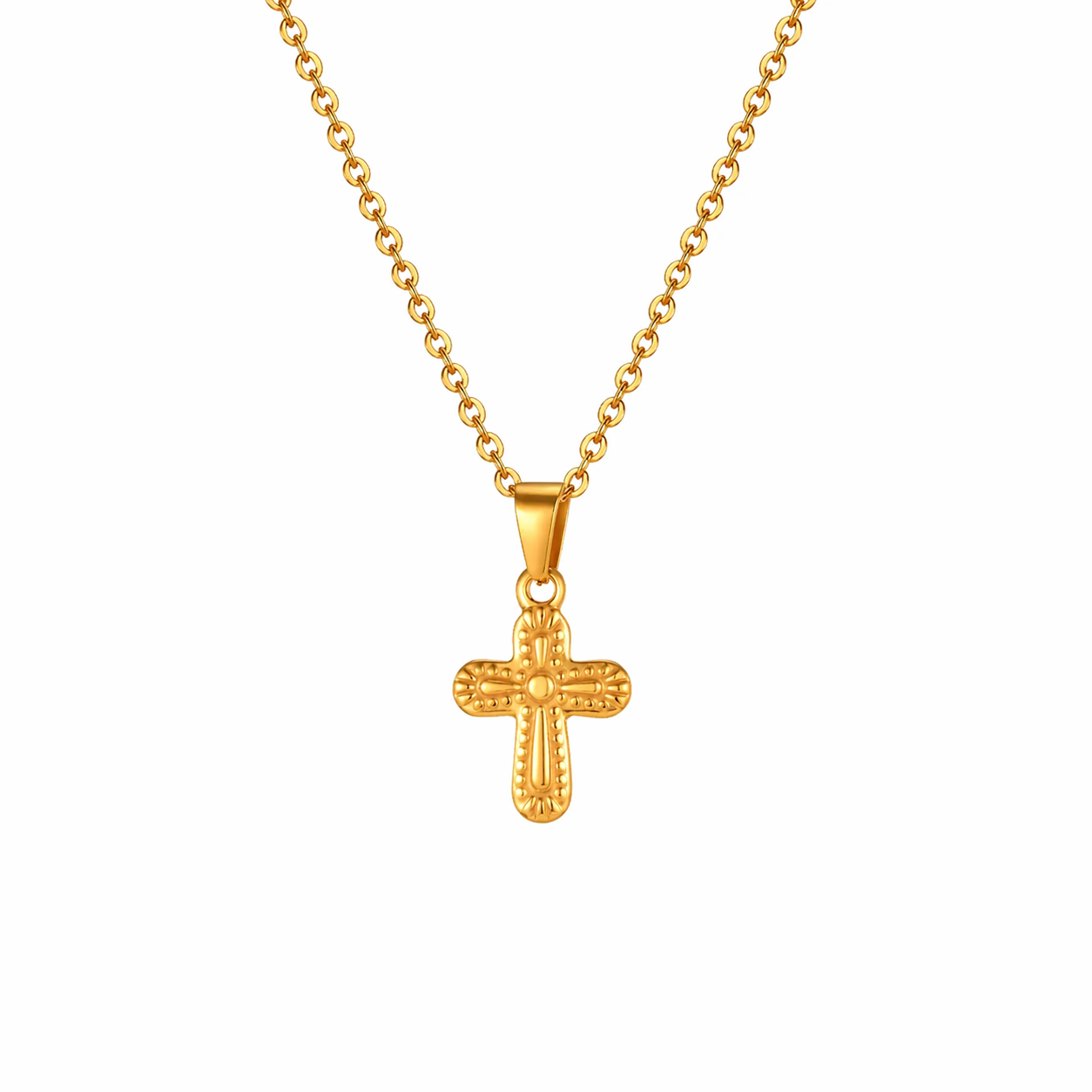 Collar "Cruz Refugio Eterno"