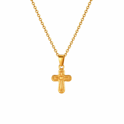 Collar "Cruz Refugio Eterno"