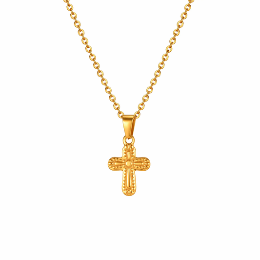Collar "Cruz Refugio Eterno"