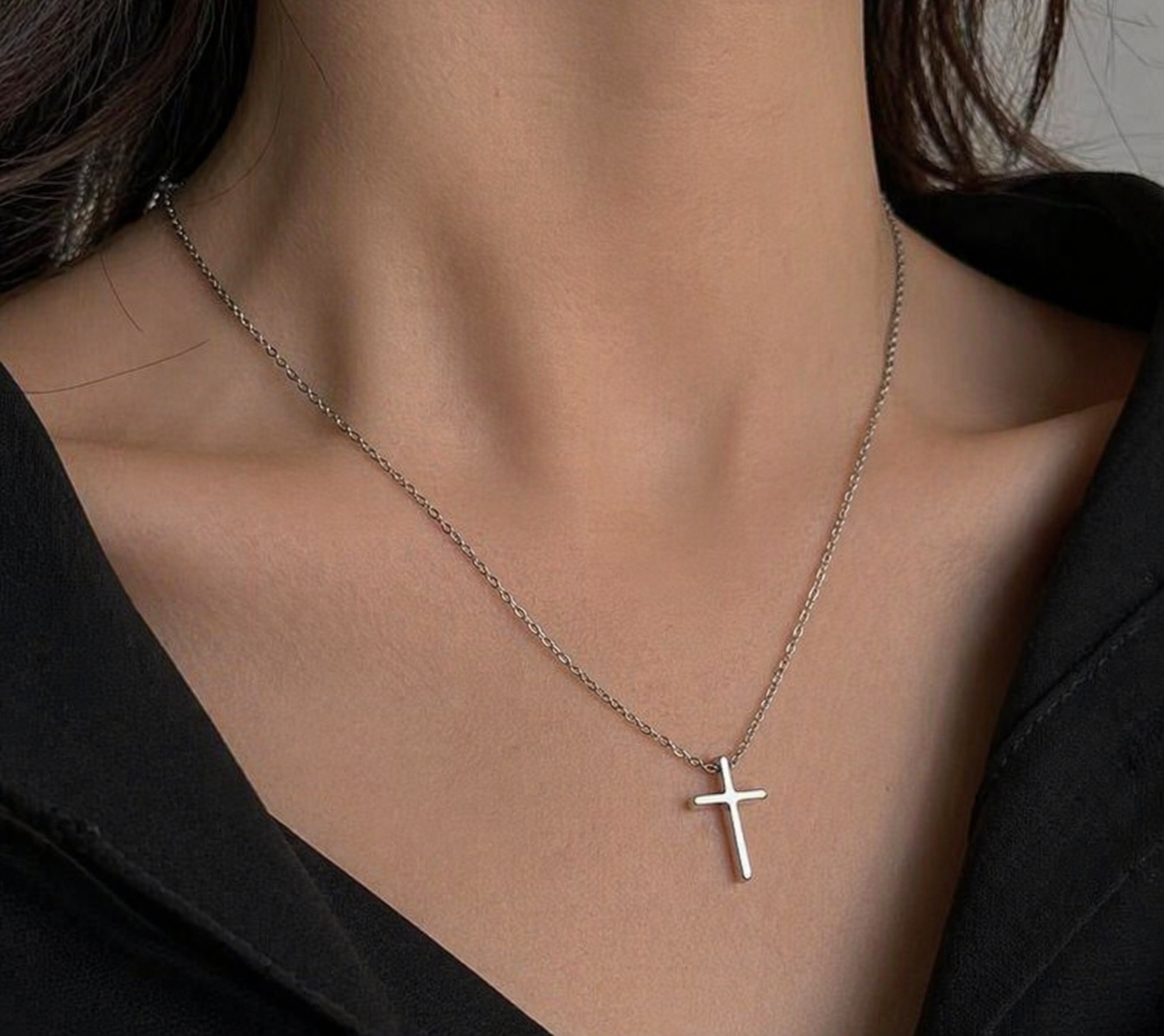 Collar "Cruz Luminosa" Plata 925