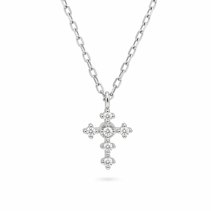 Collar "Cruz Llena de Gracia” Plata 925