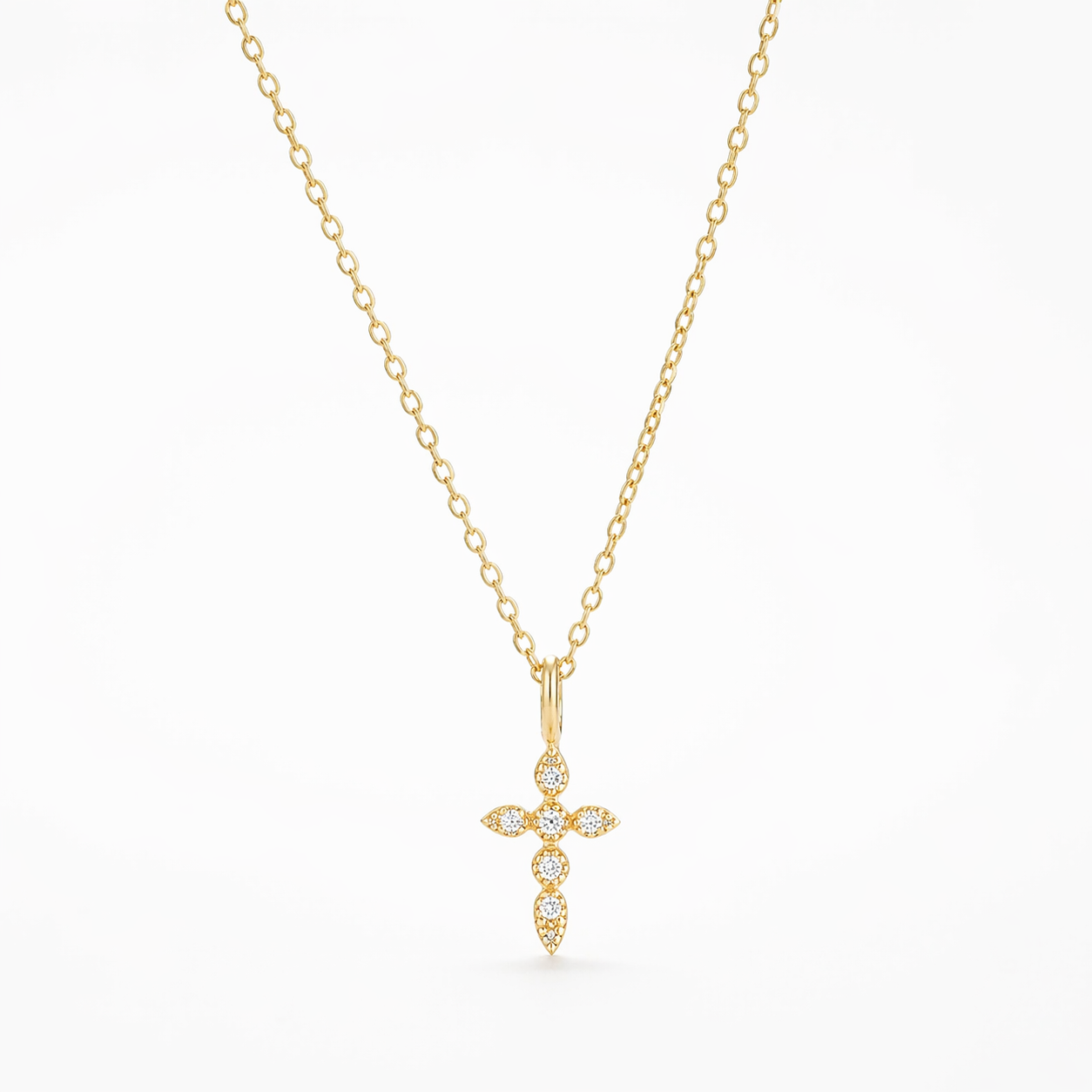 Collar "Cruz Refugio Eterno” Plata 925