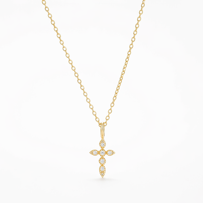 Collar "Cruz Refugio Eterno” Plata 925