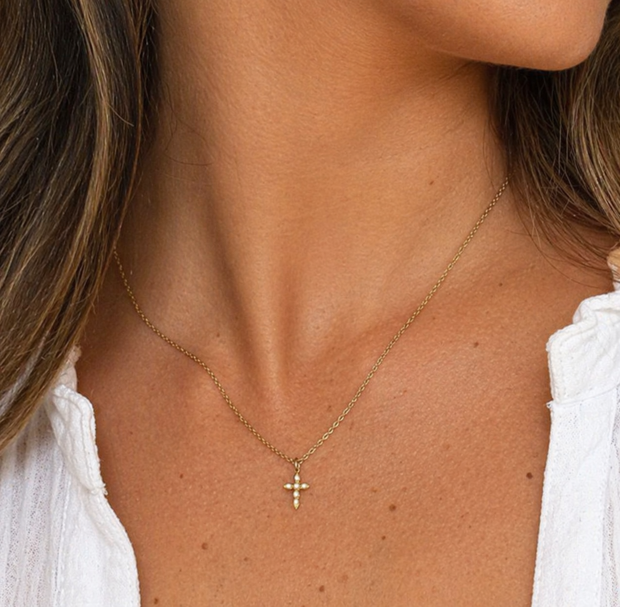 Collar "Cruz Refugio Eterno” Plata 925