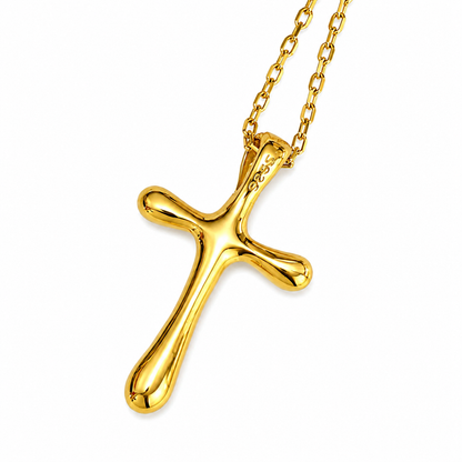 Collar "Cruz Luz Celestial" Plata 925