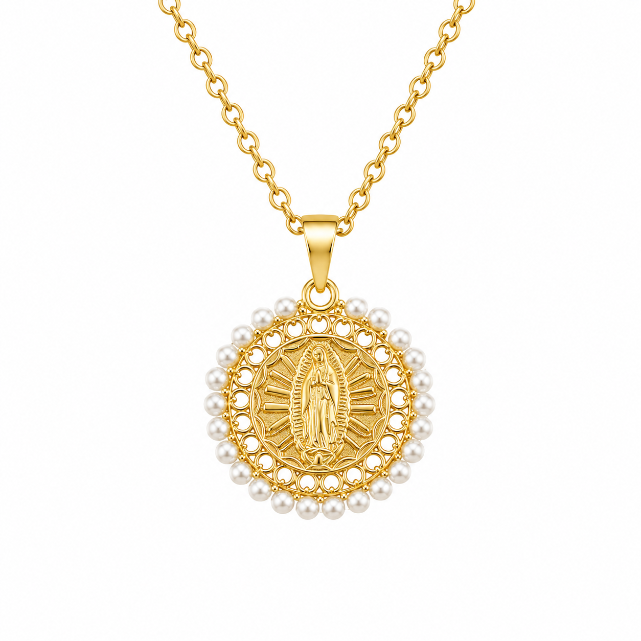 Saint Benedict Zirconia Necklace