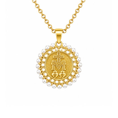 Saint Benedict Zirconia Necklace