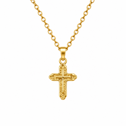 Collar "Cruz Buen Pastor"