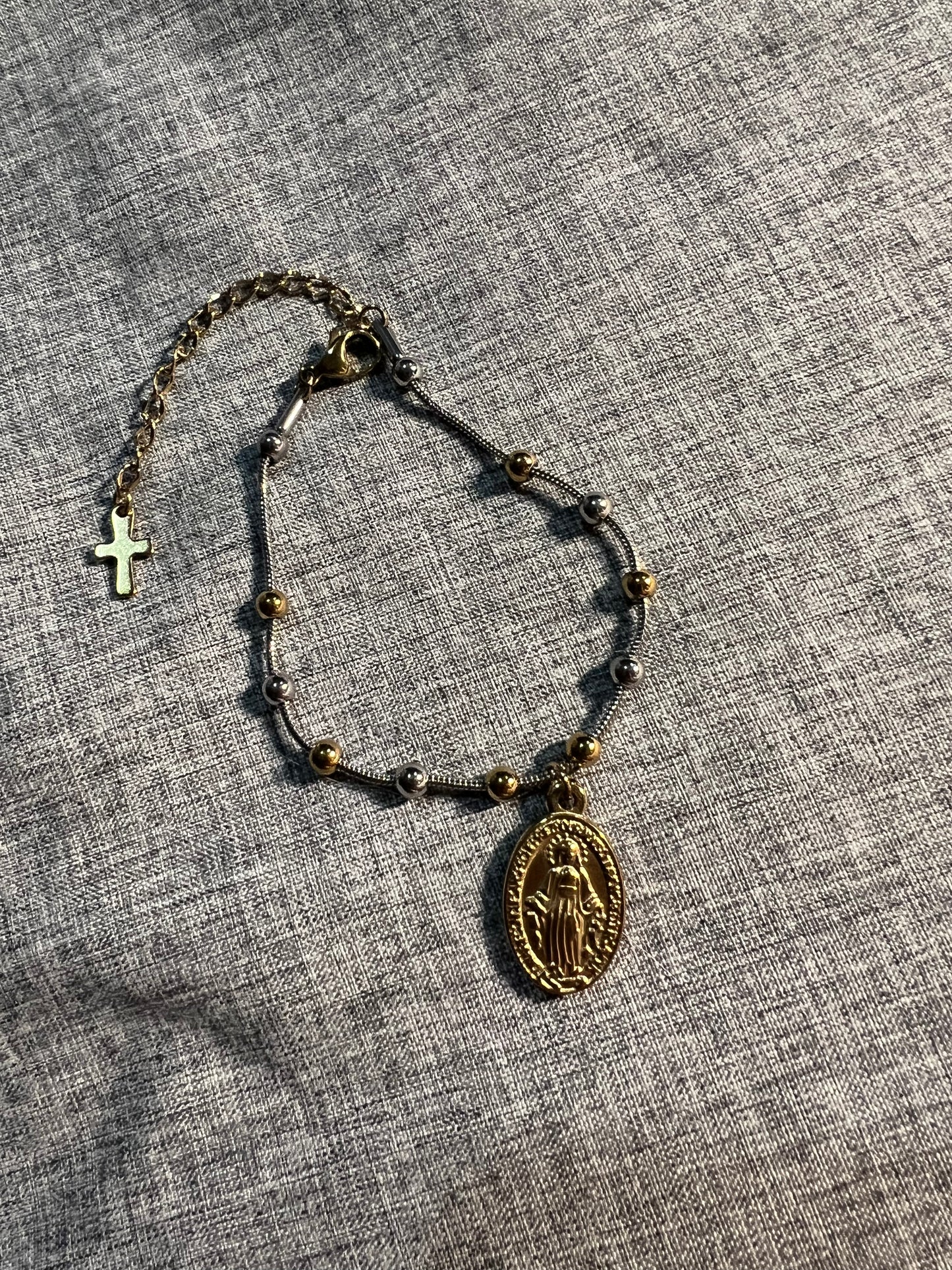 Pulsera "Decenario" Medallita Milagrosa