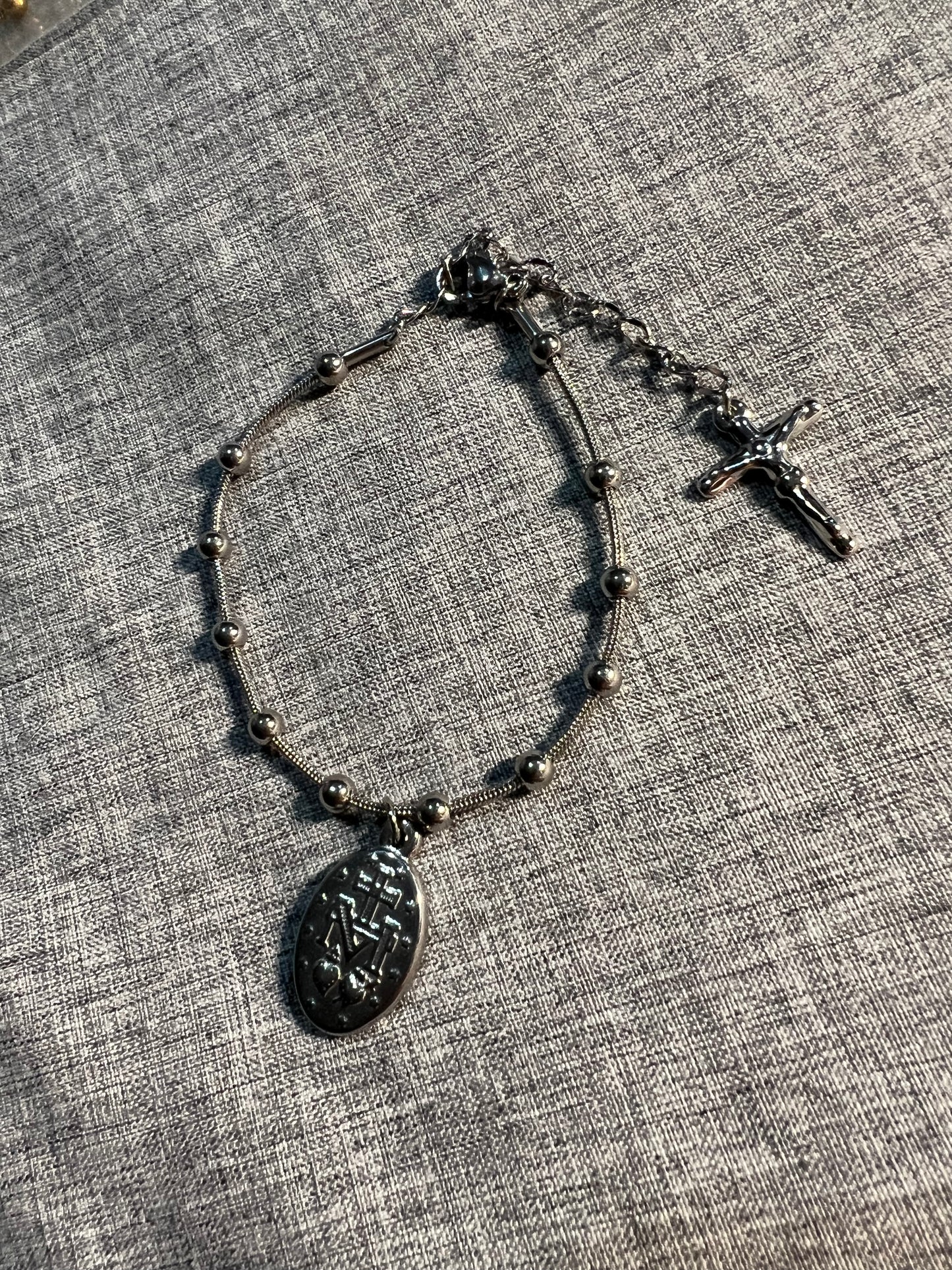 Pulsera "Decenario" Medallita Milagrosa