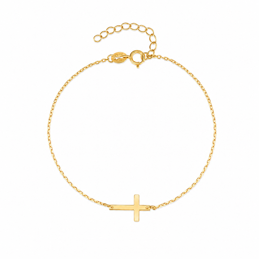 Pulsera "Cruz de la Gracia" Plata 925