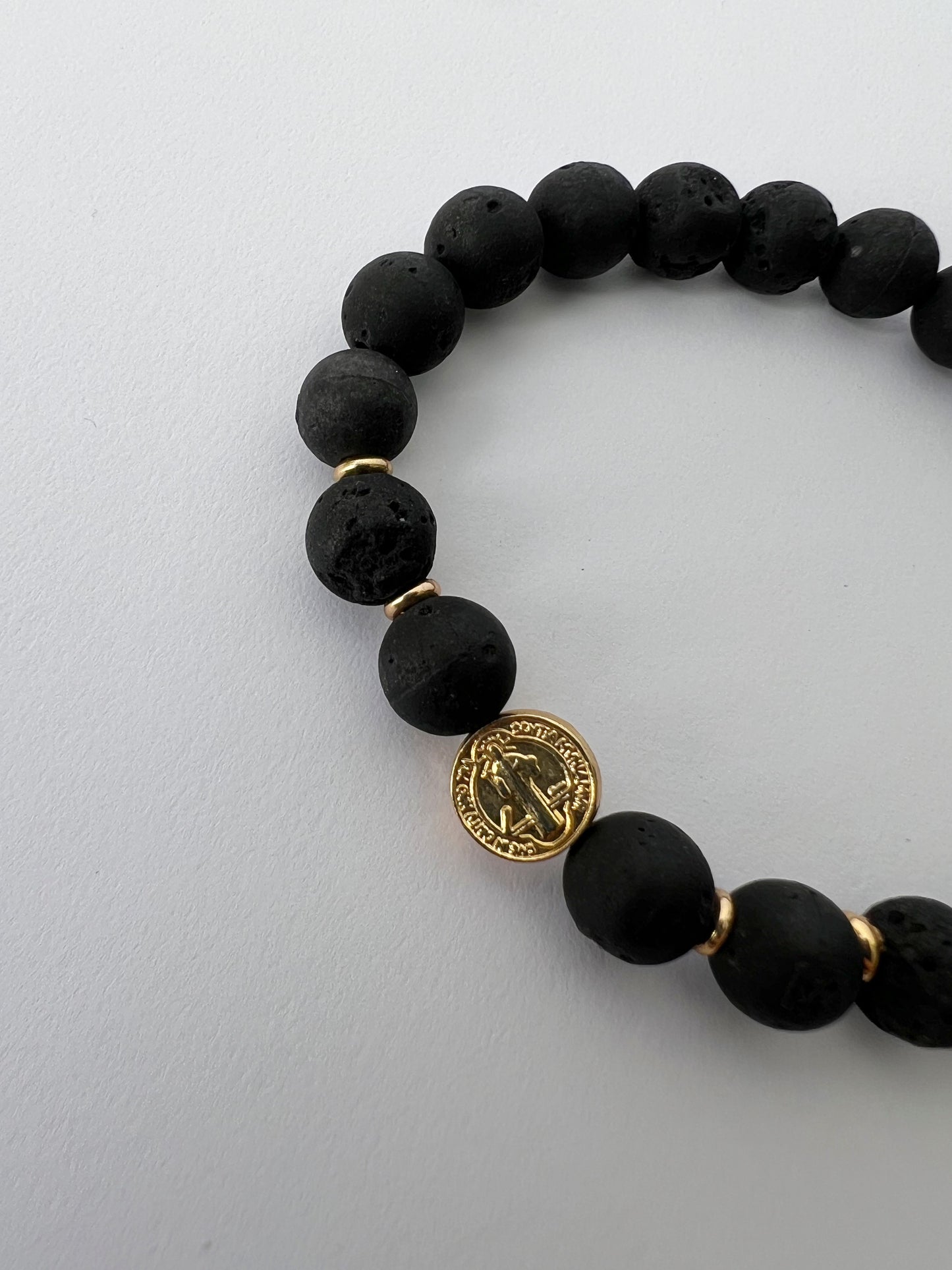 Black Saint Benedict Bracelet