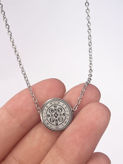 "Saint Benedict Medal" Necklace