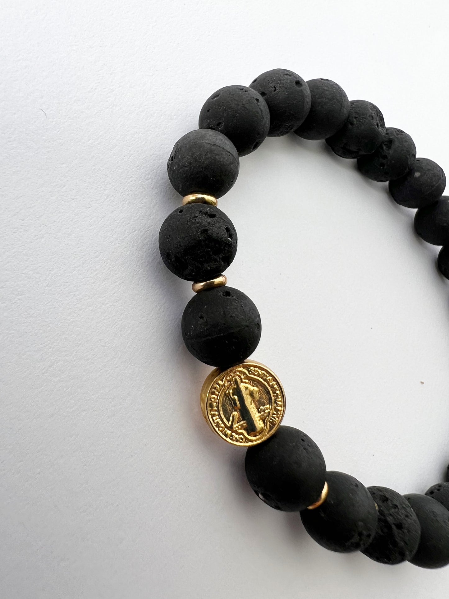 Black Saint Benedict Bracelet