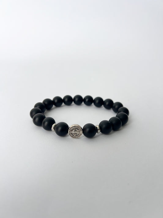 Black Saint Benedict Bracelet