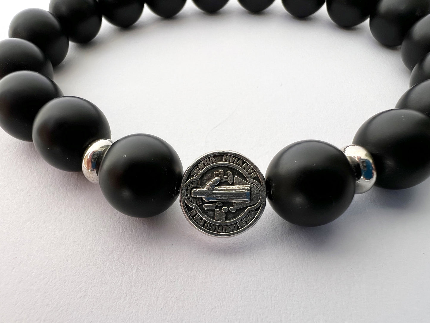 Black Saint Benedict Bracelet