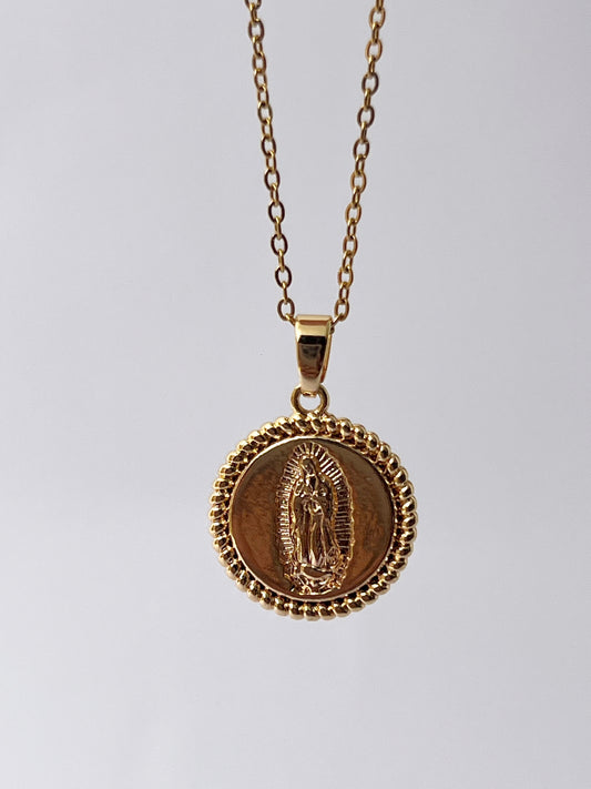 Virgin of Guadalupe Necklace Small